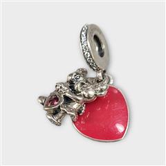 Pandora Charm, Disney Mickey and Minnie With Love, #797769CZR